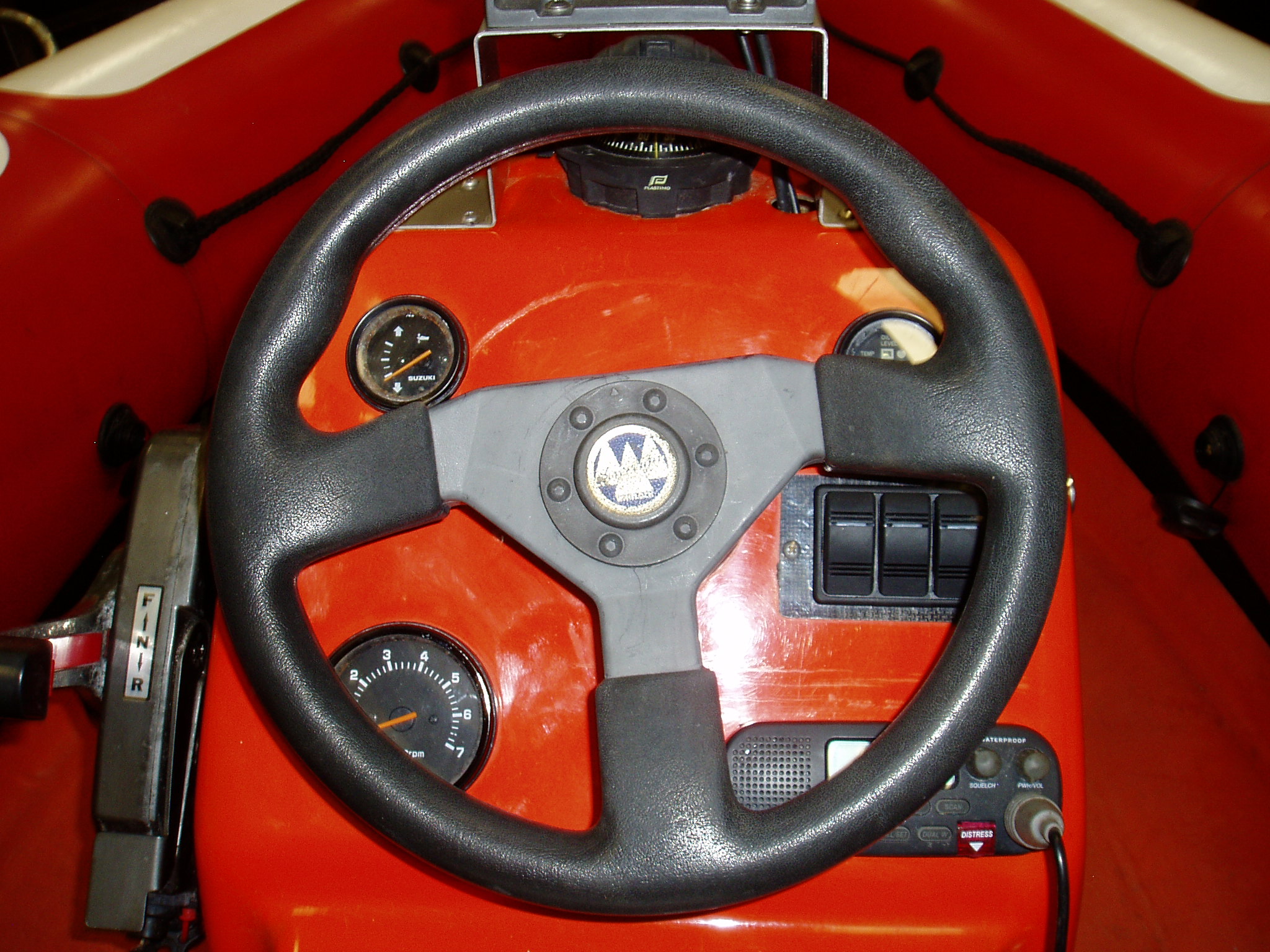 Stock boat at Auto Marine Services