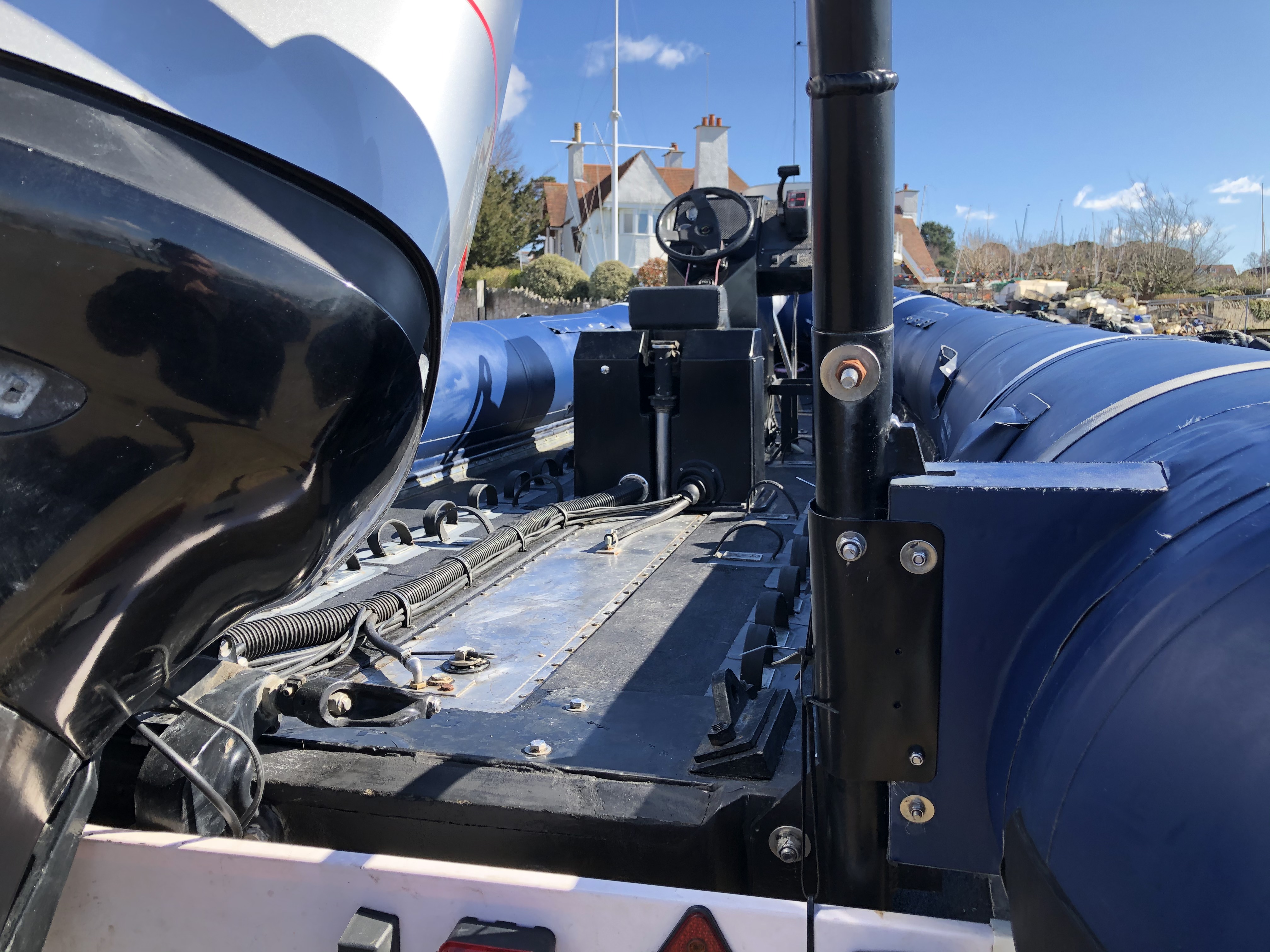 Stock boat at Auto Marine Services
