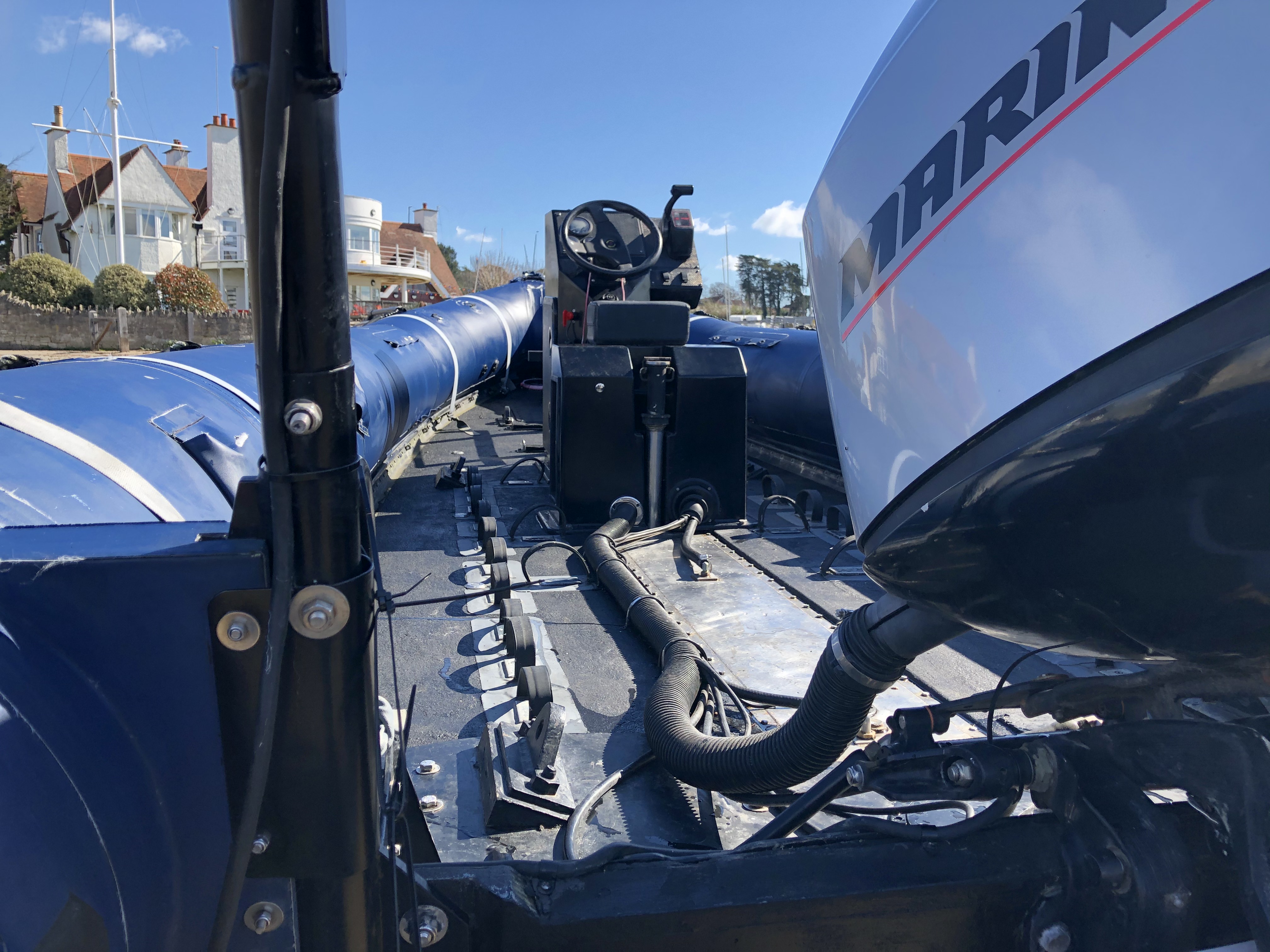 Stock boat at Auto Marine Services