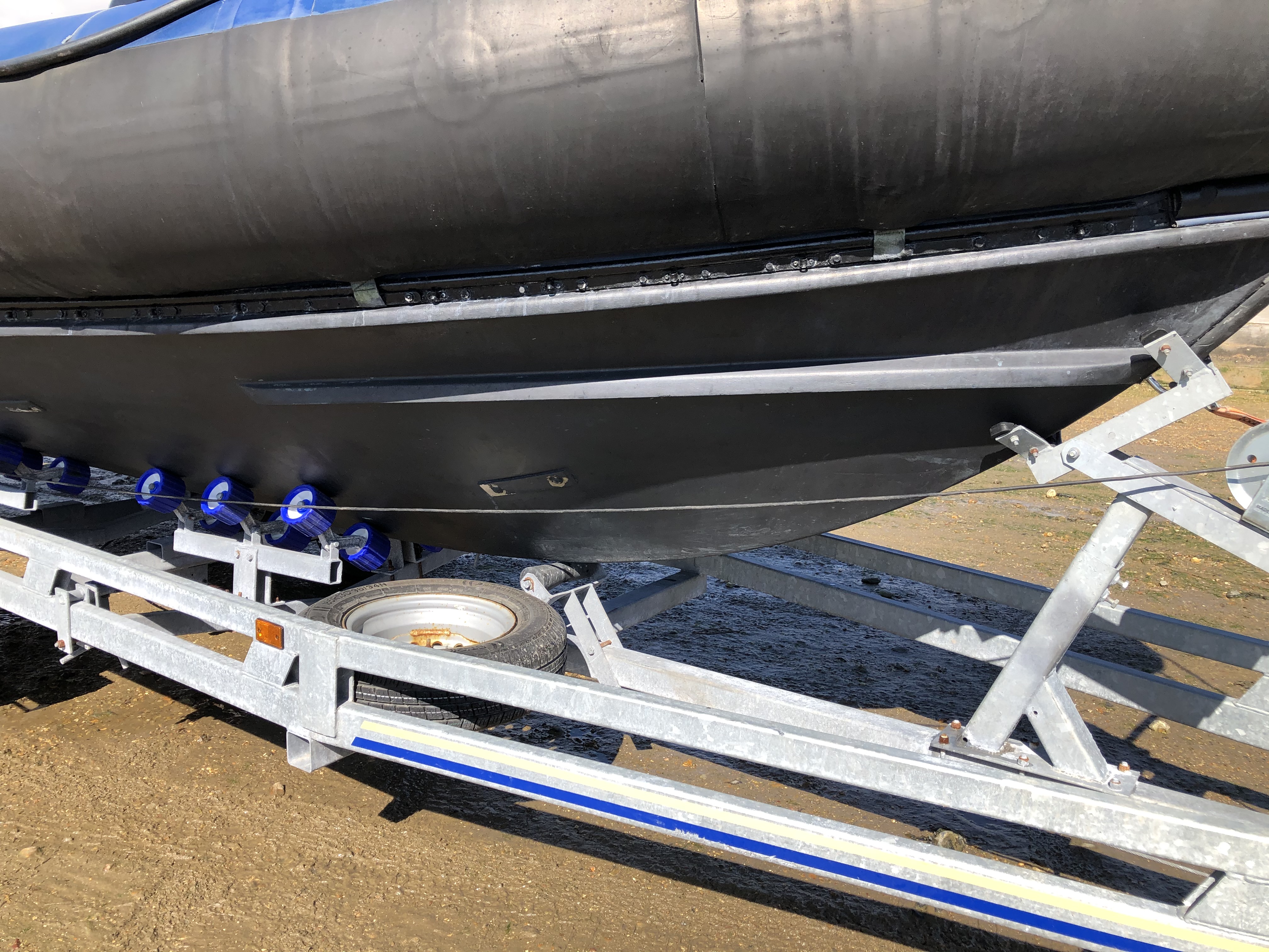 Stock boat at Auto Marine Services