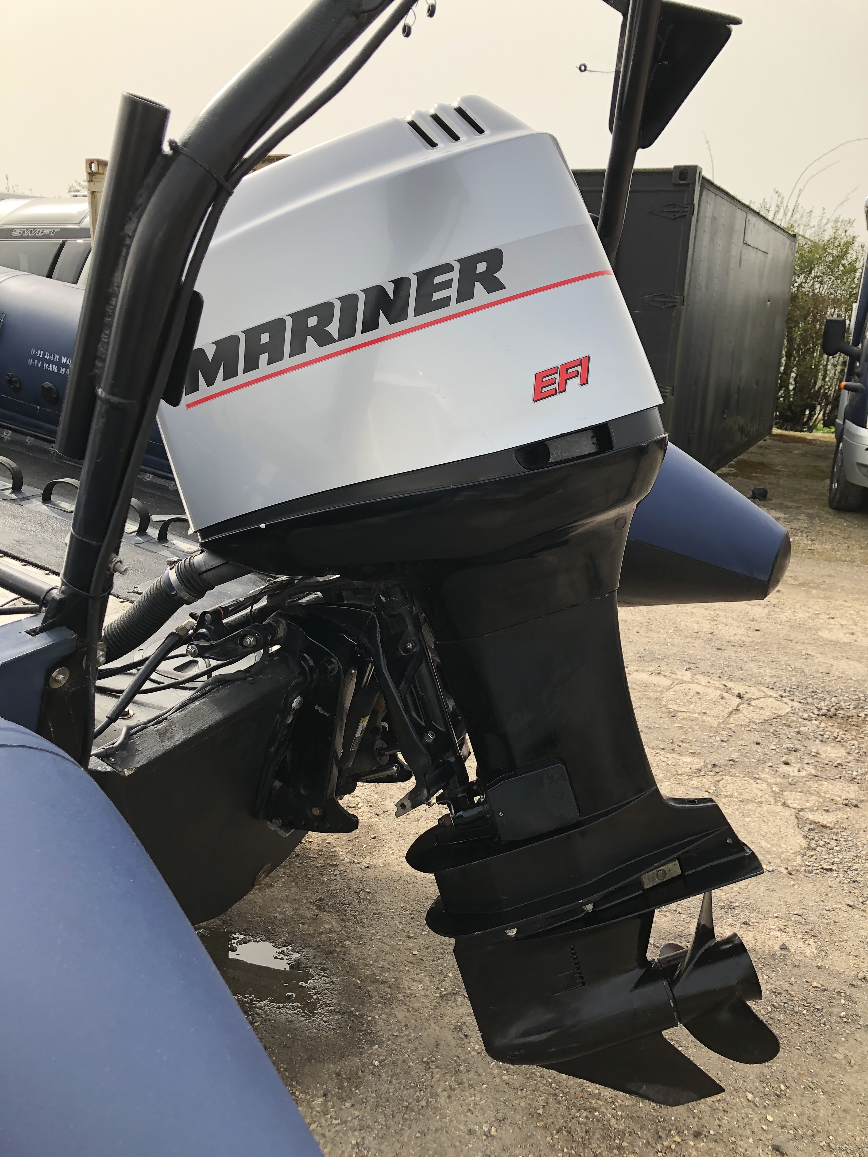 Stock boat at Auto Marine Services