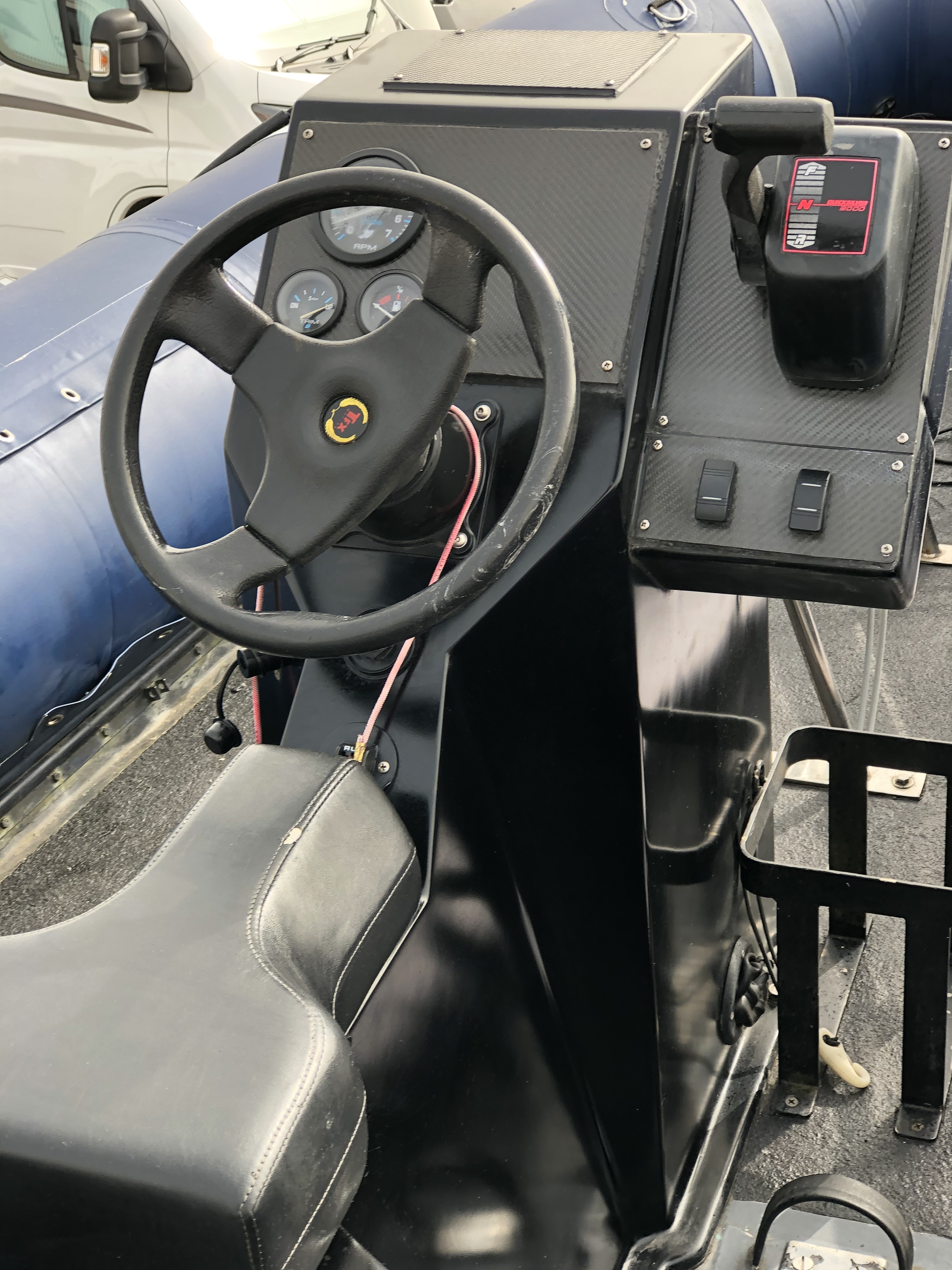 Stock boat at Auto Marine Services