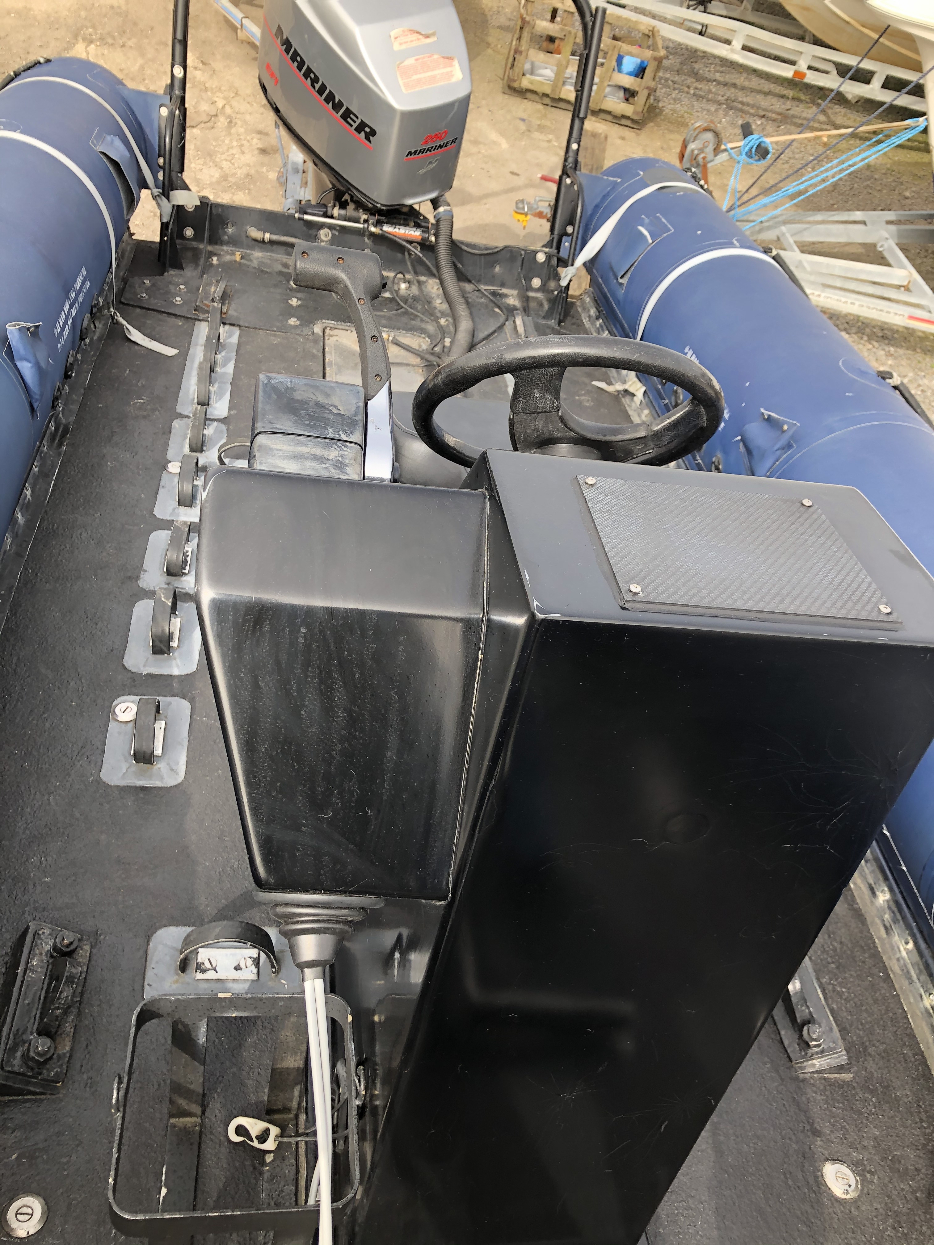 Stock boat at Auto Marine Services